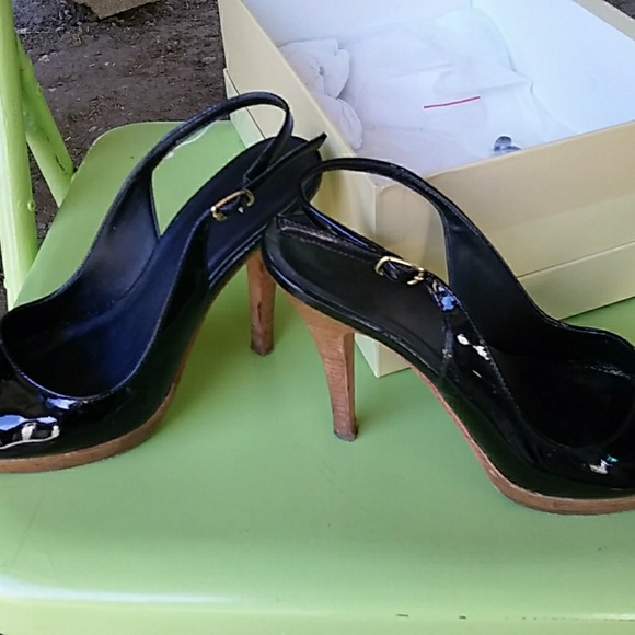 michael kors slingback heels